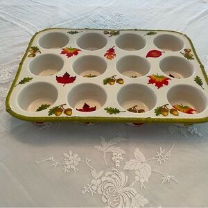 Temp-Tations Fall Harvest Muffin Pan
